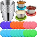 Potchen 20 Pack 2.5 oz Salad Dressing Containers to Go for Lunch Box