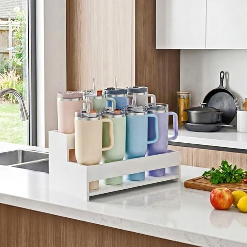 Water Bottle Organizer 2-Tier 15.7" W