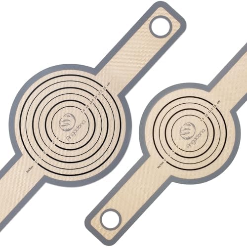 2 Size Sourdough Silicone Bread Sling - 9.5 inch and 8.3 inch Round
