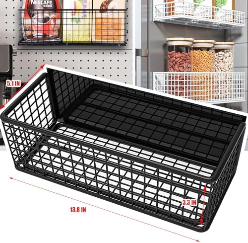 Magnetic Shelf Basket for Fridge, Washer, or Dryer