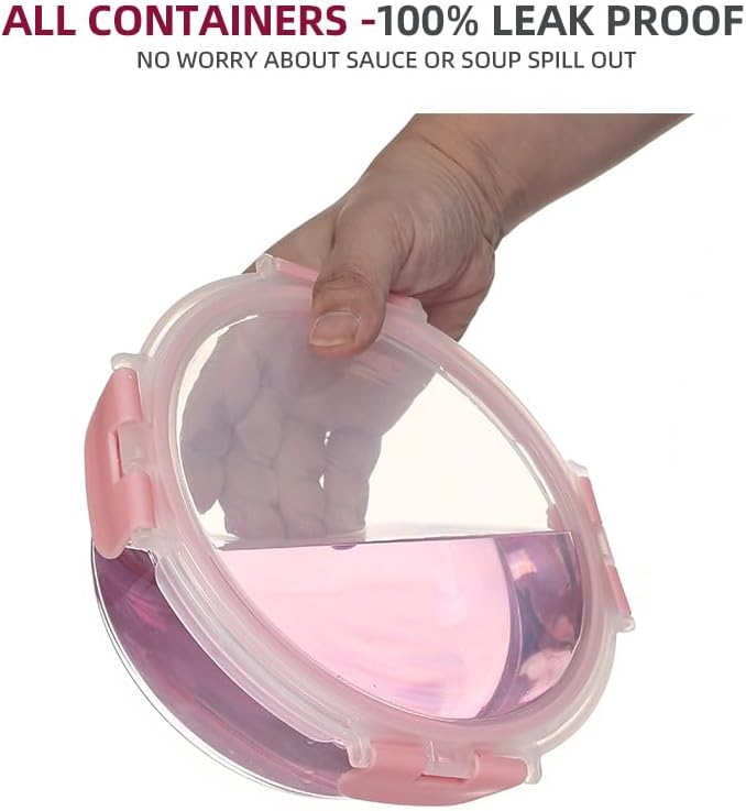 12-Pack Glass Storage Containers