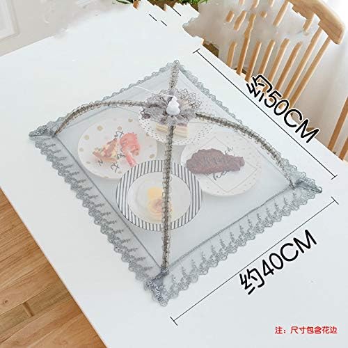 40cmx50cm Large Premium Pop-Up Mesh Screen Food Cover Tent Umbrella, Reusable - Image 3