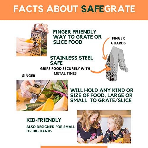 Stainless Steel Mandoline Grater Guard, Dishwasher Safe