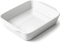 HOMBENE 3 QT Wide Ceramic Baking Dish, Lasagna Pan by HOMBENE