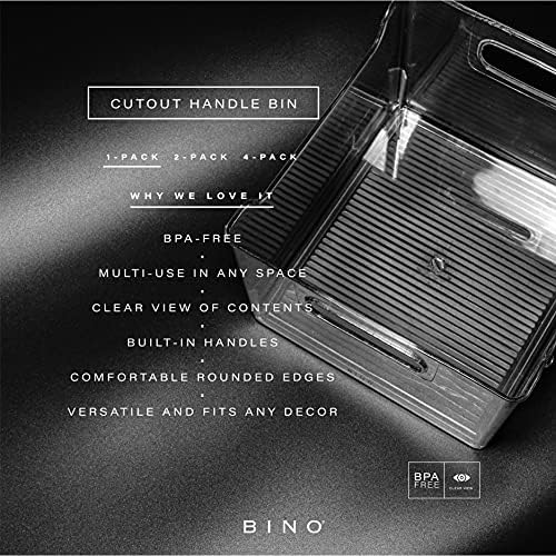 BINO | Clear Storage Organizer | THE LODGE COLLECTION | Containers for