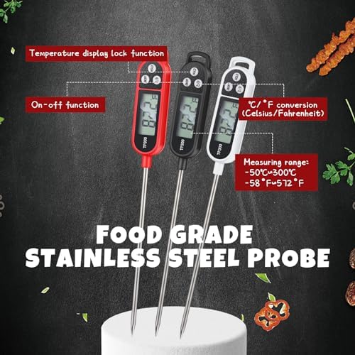Copkim 6 Pcs Instant Read Meat Thermometers