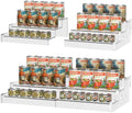 3-Tier Adjustable Acrylic Can Storage Holder, Expandable Soda