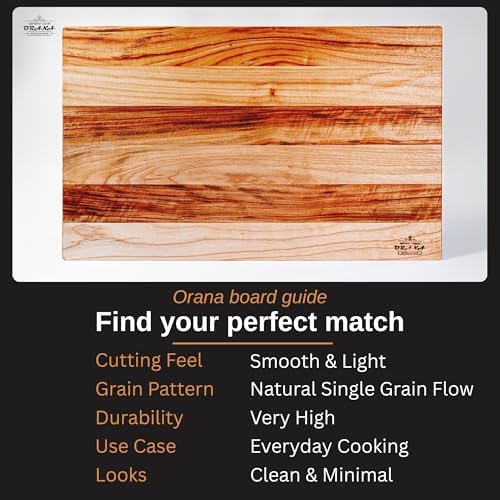 Orana Camphor Laurel Wood Cutting Board, 24 x 15
