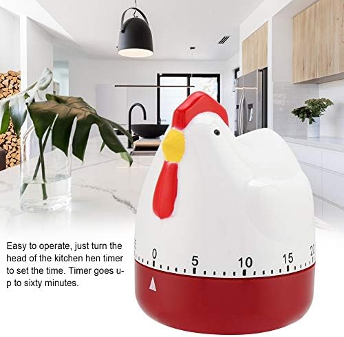 Cooking Timer Magnet, Lovely Chicken Timer Mechanical Kitchen Cooking