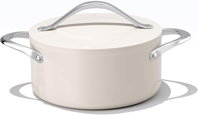 CookinCraze Stock Pot 4.5qt Dutch Oven Pot by CookinCraze