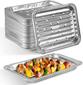 Stock Your Home Disposable Aluminum Foil Broiler Pan for Oven