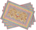 Maison d' Hermine Placemats Set of 4 Reusable 100% Cotton (13"x19")