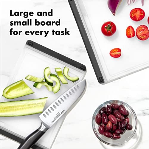 OXO Good Grips 3-Piece Plastic Mixing Bowl Set + OXO Good Grips