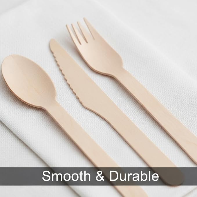 150Pack Compostable Forks - Image 3