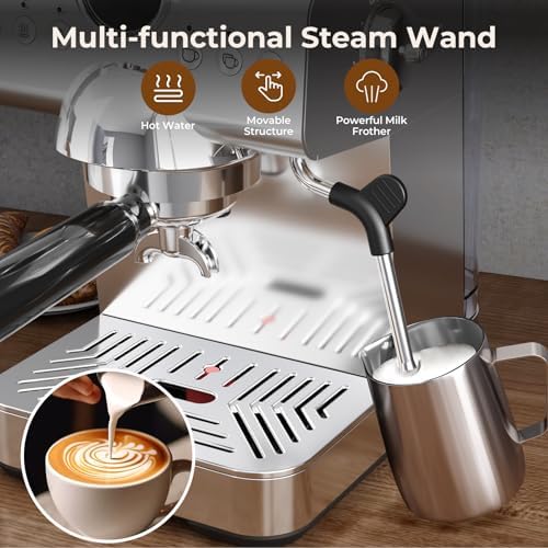 20 Bar Hot & Cold Brew Espresso Coffee Maker