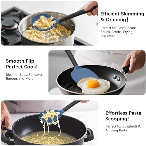 Coukre 14-Piece Silicone Kitchen Utensil Set