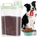 TBMax Travel Dog Food Storage Container 5 lbs with Dog Bowl, Airtight