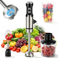 Immersion Blender Handheld, Stainless Steel Stick Blender with Food