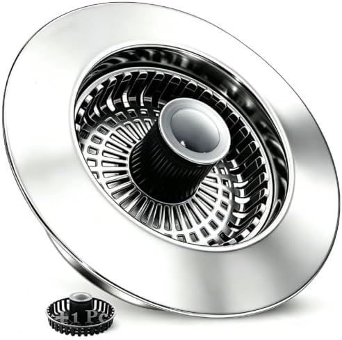 BAOLSLS 3-in-1 Kitchen Sink Stopper, Pop-Up Drain Strainer