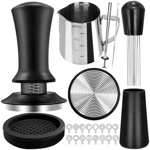 22 PCS Coffee Tamper Set, Espresso Accessories Tampers kit Barista