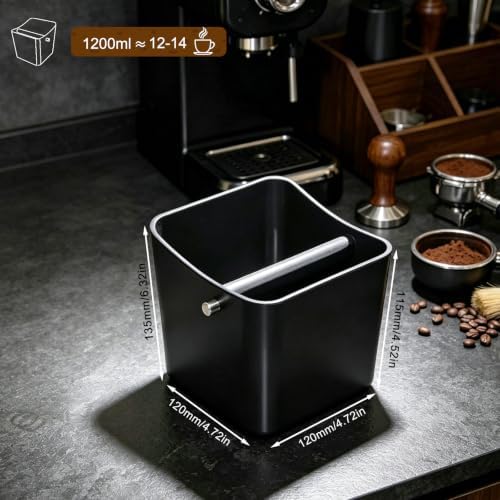 Espresso knock box,Coffee grounds pucks knock box,Coffee Knock Box