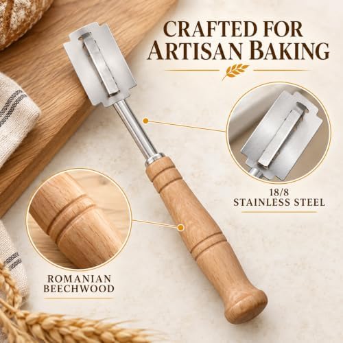 Mrs. Anderson's Baking Artisan Bread Lame, 15 Blades