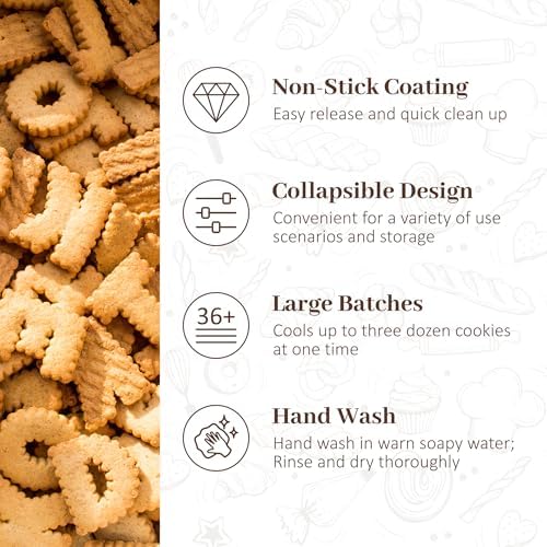 Pleafind 2/3/4-Tier Collapsible Cooling Rack