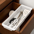 3-Pack Expandable Drawer Organizer for Deep Drawers, Adjustable 17–27
