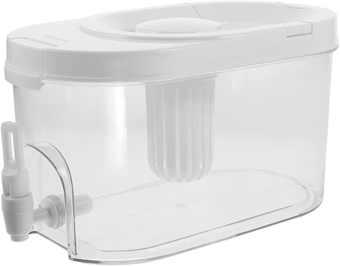 GLEAVI Beverage Dispenser with Spigot: Family Fridge Pitcher - Image 9