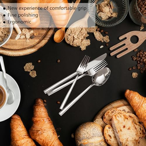 20-Piece Silverware Set, Flatware Set 18/10 Stainless Steel