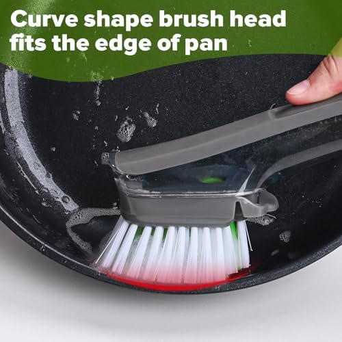 Dishwand Brush Refill for Scotch-Brite Dishwand, 4 Pack
