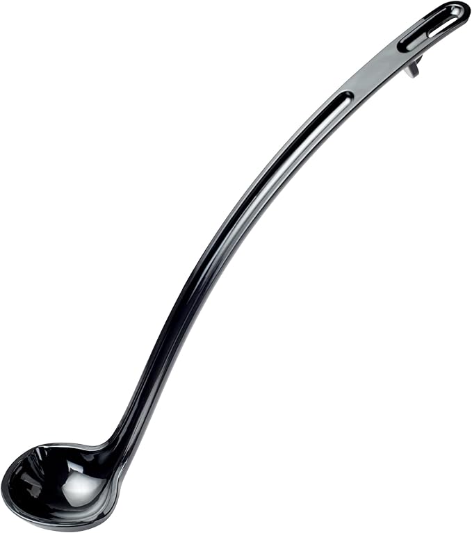 Winco One Piece Dual Spout Plastic Ladle, 1 Ounce by Winco