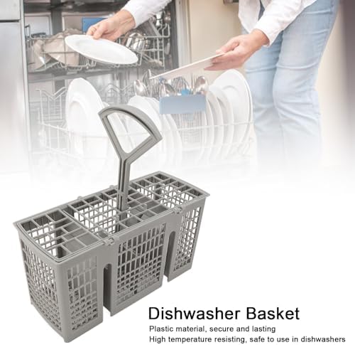 Dishwasher Basket, Plastic Cutlery Utensil Washing Storage Container