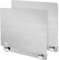 Ferraycle 2 Pack 20-1/2" W x 9" H 304 Stainless Steel Fryer Splash Guard by Ferraycle