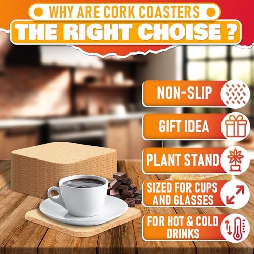30 Pcs Disposable Coasters for Drinks to Protect Furniture, Reusable