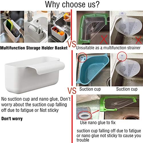 Hanging Triangle Sink Strainer Basket