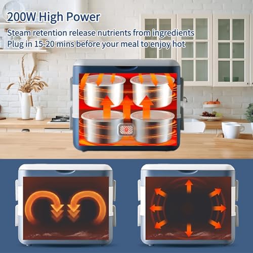 200W Electric Lunch Box, 2.4L