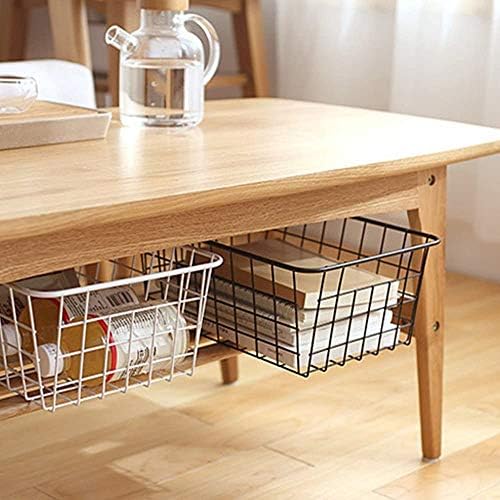 iPEGTOP Wire Storage Freezer Baskets, Set of 2 Large 15.4" Household