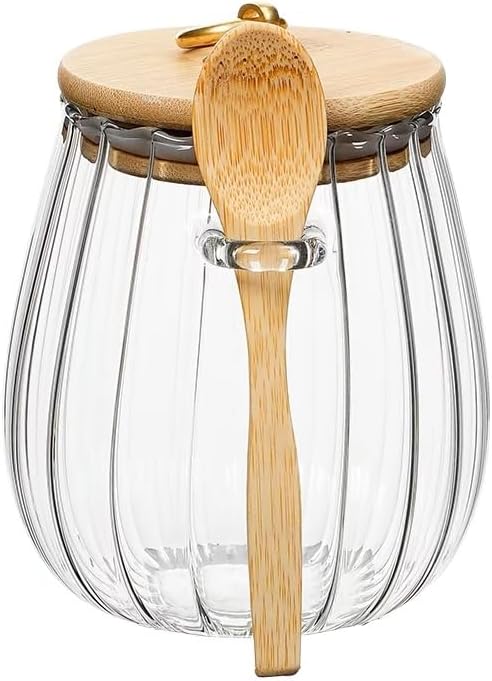 CNWSGEM Sugar Bowls Sugar Container 25.36 FL OZ Glass Coffee Canister Airtight by Unknown