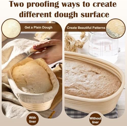 P&P CHEF Sourdough Bread Baking Supplies, Sourdough Starter Kit