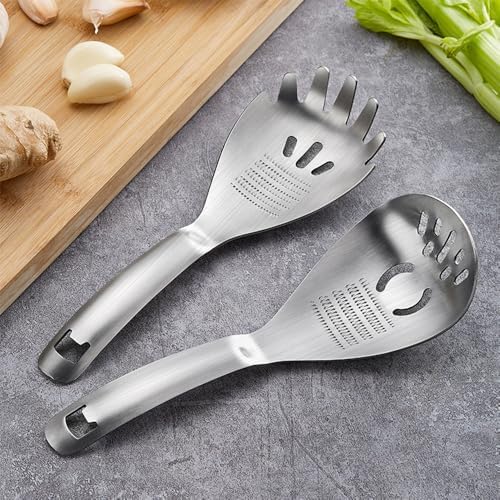 Multipurpose Grinding Spoon, 1/2PCS 5-In-1 Stainless Steel Slotted