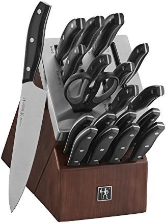 HENCKELS Definition 20-Piece Self-Sharpening Knife Block Set