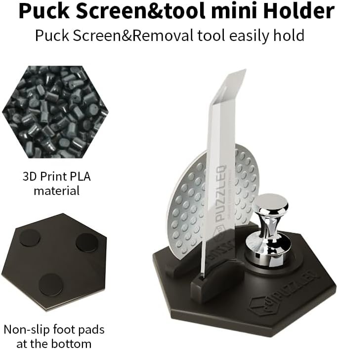 54mm Espresso Accessories Kit, Spring Loaded Calibrated Tamper,mat,WDT