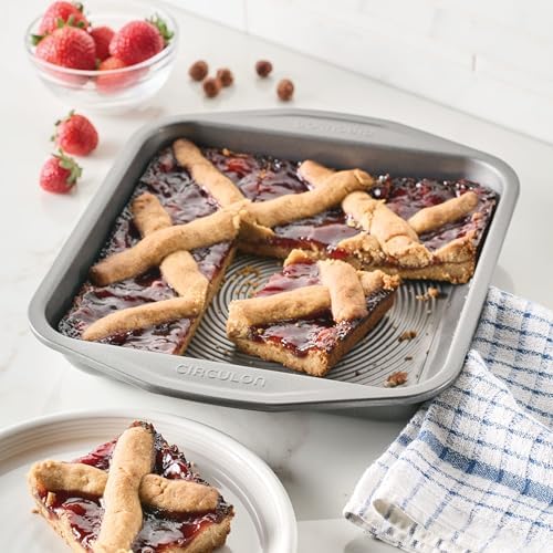 Circulon 51135 Total Nonstick Baking Pan / Nonstick Cake Pan, Square