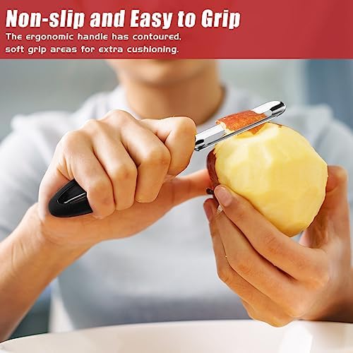 #1071 Vegetable Peeler, Stainless Steel Fruit Potato Peeler, Swivel