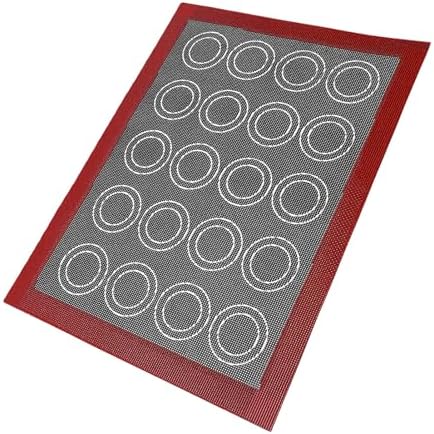 Zopsc Double Sided Macaron Silicone Baking Mat Nonstick Macaroon
