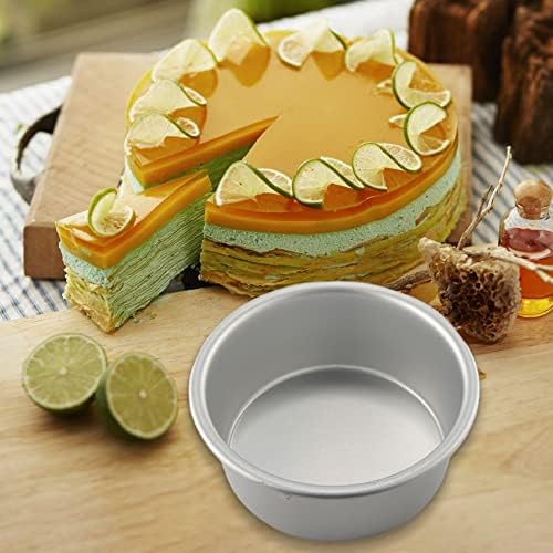 4 Inch Small Cake Pan Set of 4, Baking Round Cake Pans Tins Bakeware