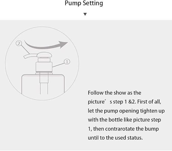 Pump Bottle, Refillable Plastic Empty Lotion Soap Dispenser Liquid Container - Image 8
