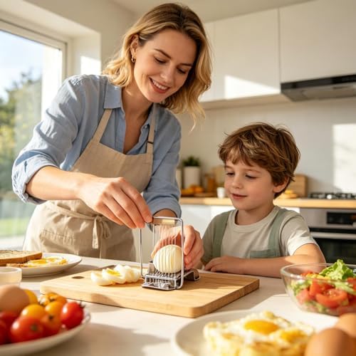 Egg Cutter Portable Multifunctional Kitchen Gadget