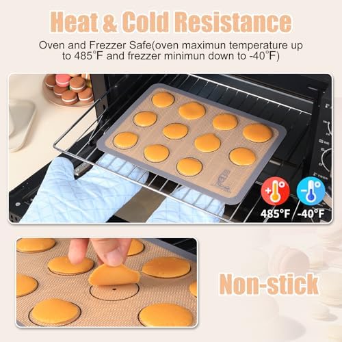 Silicone Baking Mat Macaron Set of 3